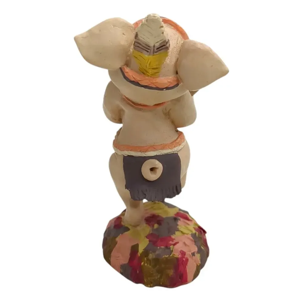 VTG 1991 Kathy Wise - Enesco Resin 2 Pigs - Thanksgiving - Native American 4